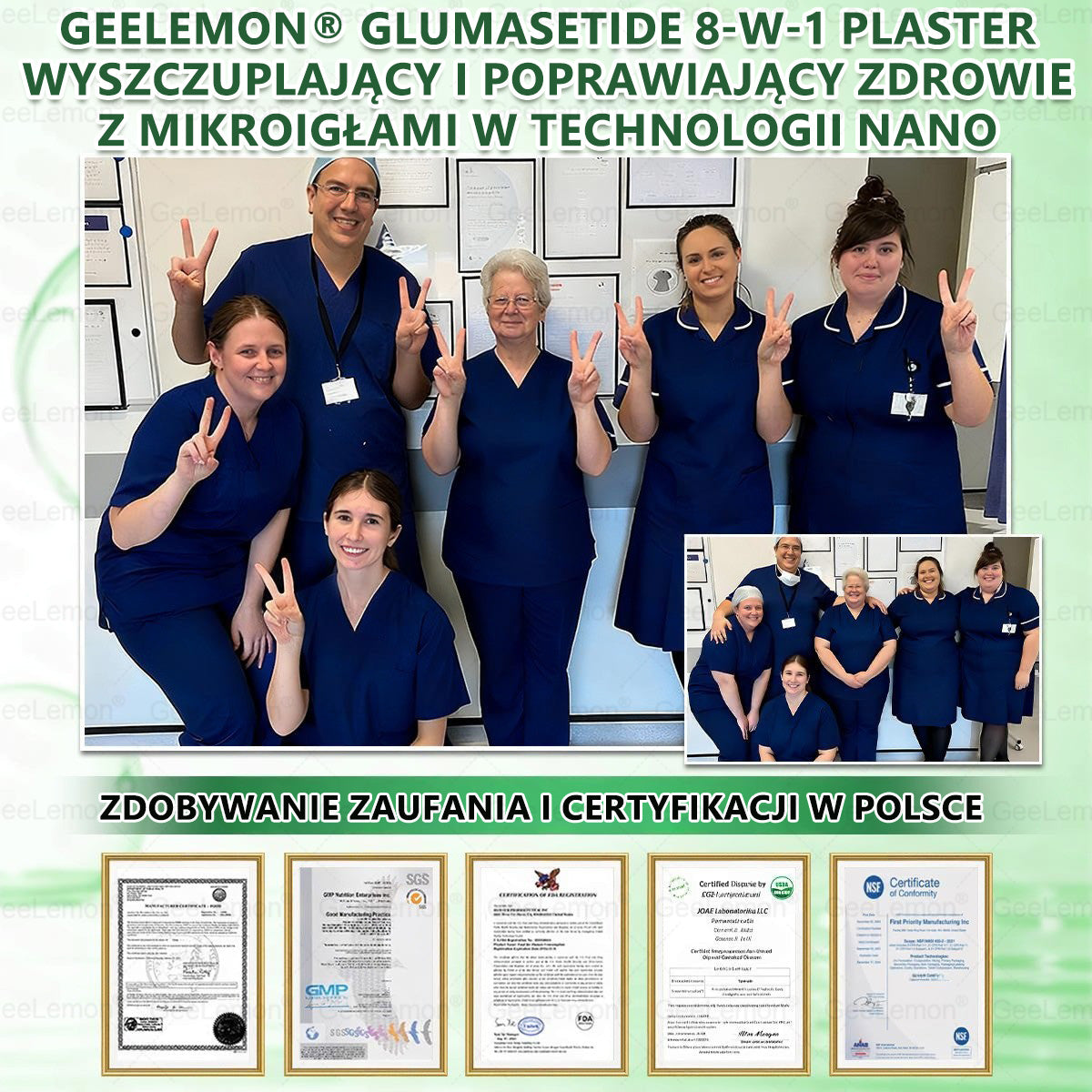 👩‍⚕️🎁 𝐆𝐞𝑒𝐿𝑒𝐦𝐨𝐧® 𝐆𝐥𝐮𝐦ase𝐭𝐢𝐝𝐞 𝟖 𝐰 𝟏 Smukły i Zdrowy Nano Plaster z Mikronakłuciami 🇵🇱(Tylko raz dziennie, widoczne zmiany już w 7 dni)✅ Na otyłość, 🅛🅞🅞🅢🅔 🅢🅚🅘🅝 wiotką skórę, cukrzycę, bezdech senny, problemy ze stawami i wiele więcej
