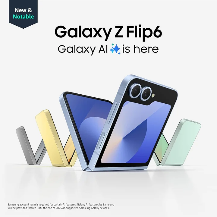 SAMSUNG Galaxy Z Flip 6 📱