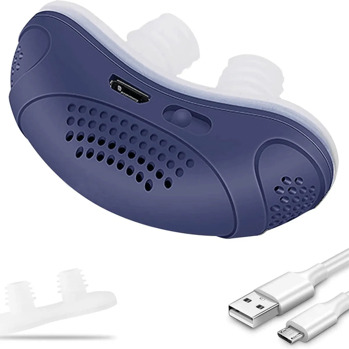 Nowy mini aparat CPAP bez węża, bez maski, respirator zapobiegający chrapaniu