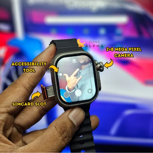 Smartwatch S12 Ultra 4G z Androidem i obrotową kamerą!